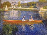 Banks of the Seine at Asnieres I by Pierre Auguste Renoir